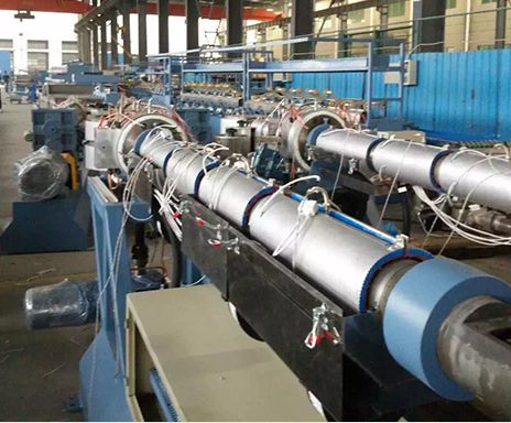 流延机电磁加热施工案例